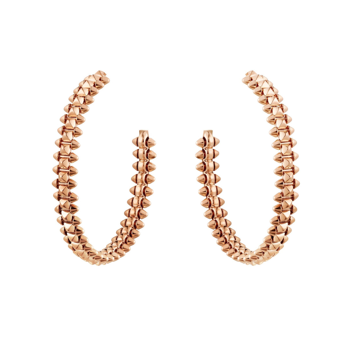 ¡®AuraJewelry¡¯CLASH LARGE HOOP EARRINGS