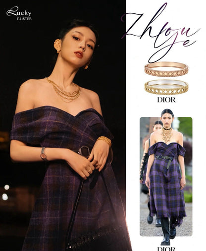 [AuraJewelry]Canopy Pattern Bracelet