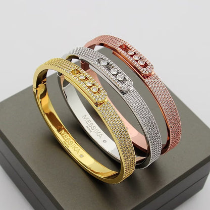 [AuraJewelry]Move Noa Full Pavé Diamond Bangle Bracelet