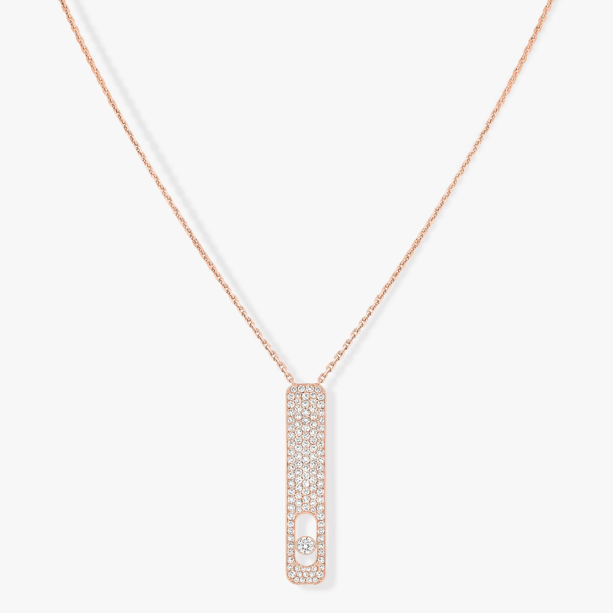 [AuraJewelry]マイファーストダイヤモンドパヴェネックレス