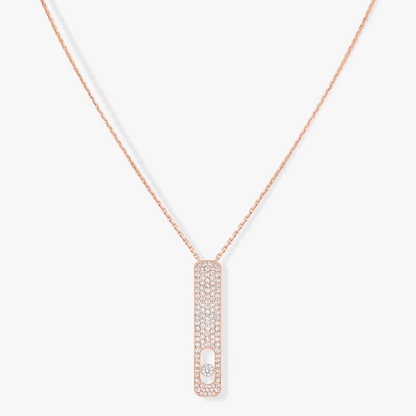 [AuraJewelry]マイファーストダイヤモンドパヴェネックレス