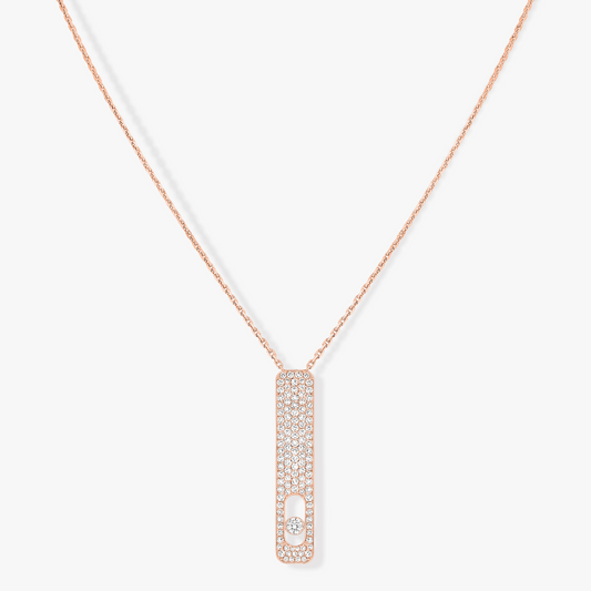 [AuraJewelry]マイファーストダイヤモンドパヴェネックレス