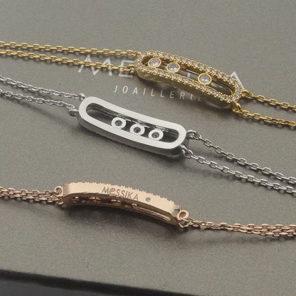 [AuraJewelry] Move Classique pavé bracelet