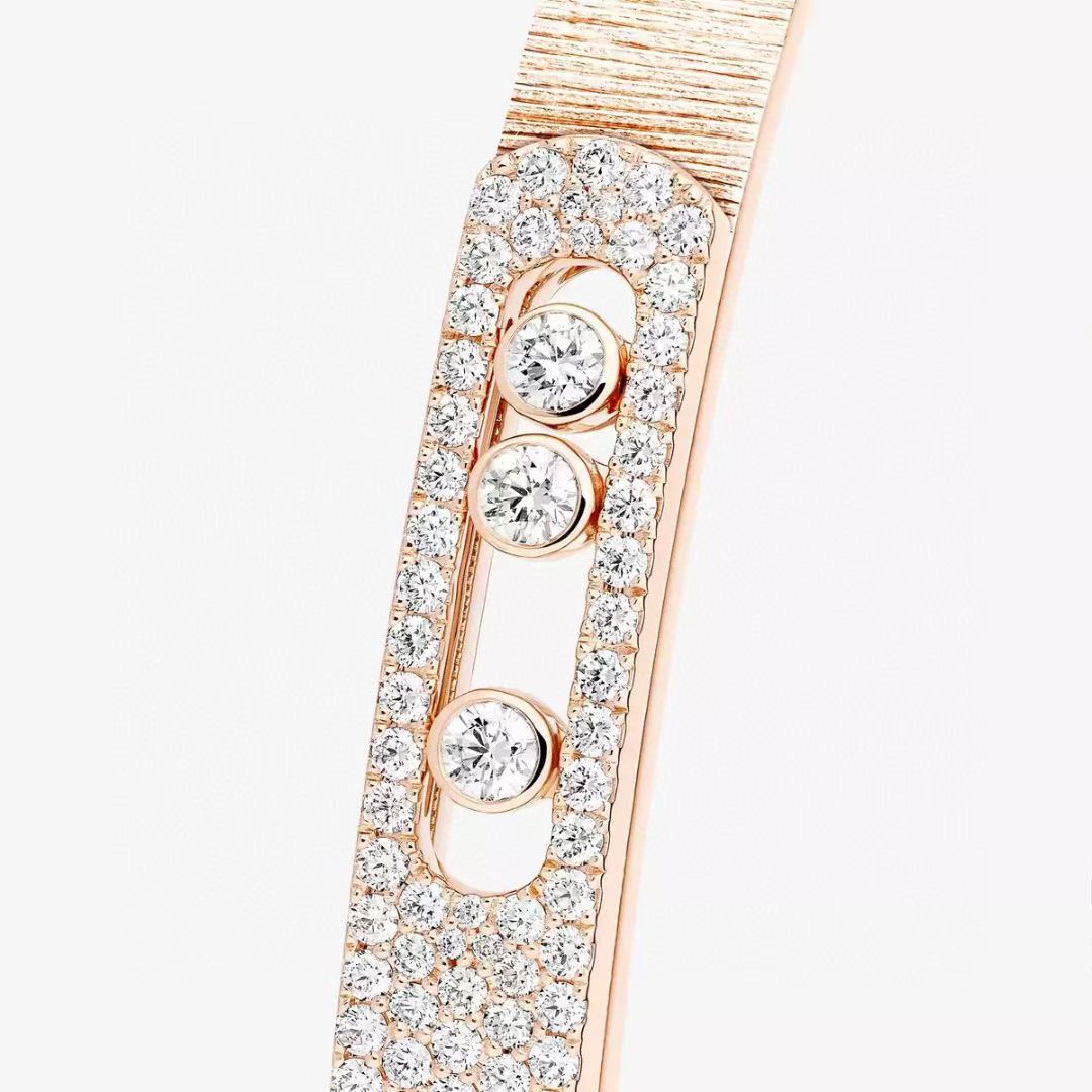 [AuraJewelry] 2026 BRAND-NEW FROSTED BRACELET WITH DIAMONDS THREE COLORS