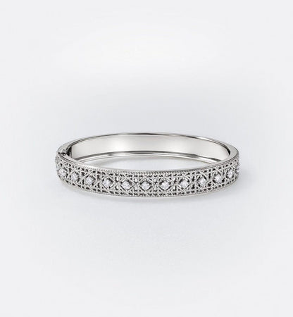 [AuraJewelry] 2026 WOVEN-PATTERN BRACELET SET WITH FULL DIAMOND INLAY THREE-COLORS