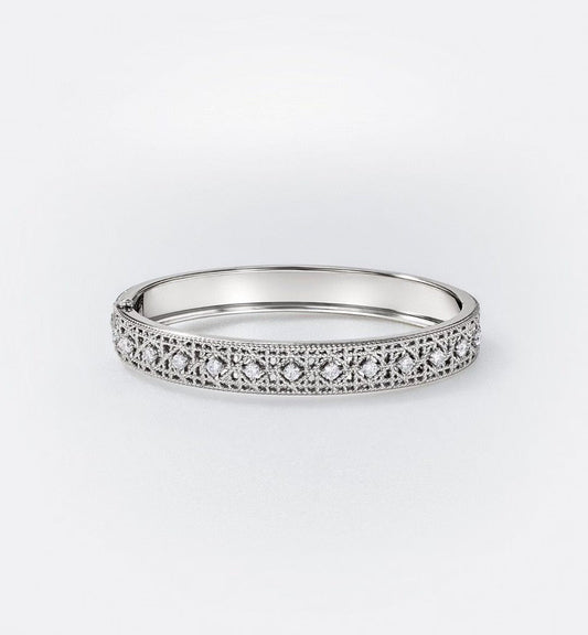 [AuraJewelry] 2026 WOVEN-PATTERN BRACELET SET WITH FULL DIAMOND INLAY THREE-COLORS