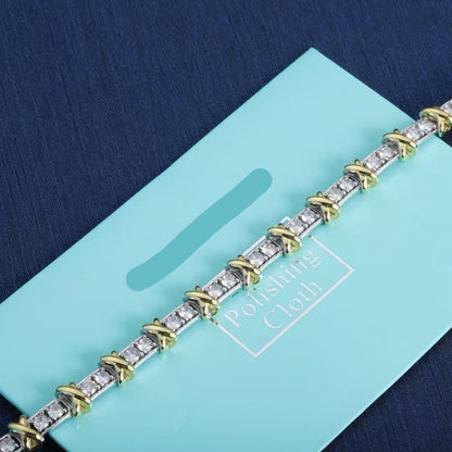 [AuraJewelry]New 16-stone diamond bracelet