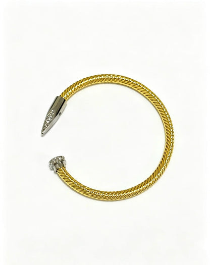 [AuraJewelry]Open threaded nail bracelet