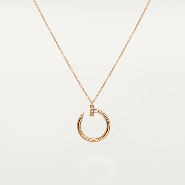 ¡®AuraJewelry¡¯JUSTE NECKLACE PINK GOLD