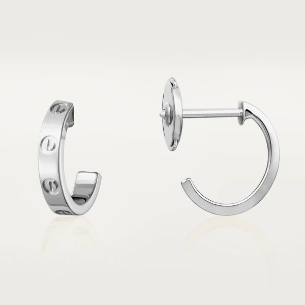 ¡®AuraJewelry¡¯LOVE EARRINGS 2.65MM SILVER