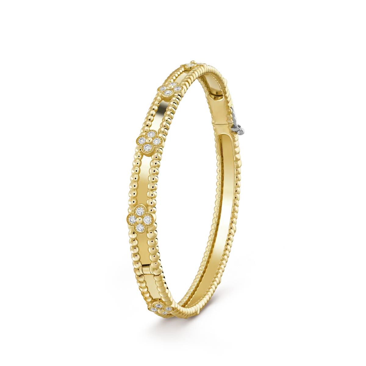 ¡®AuraJewelry¡¯CLOVER BRACELET 4MM DIAMONDS
