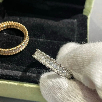 AuraJewelry「ペルレ ダイヤモンド ローズゴールドリング」