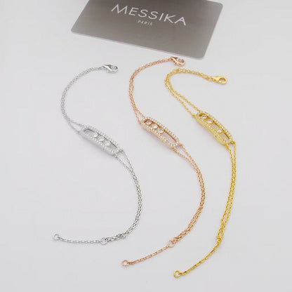 [AuraJewelry] Move Classique pavé bracelet