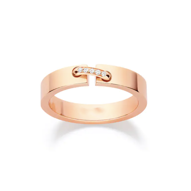 ¡®AuraJewelry¡¯ALLIANCE LIENS VIDENCE DIAMOND 4MM RING