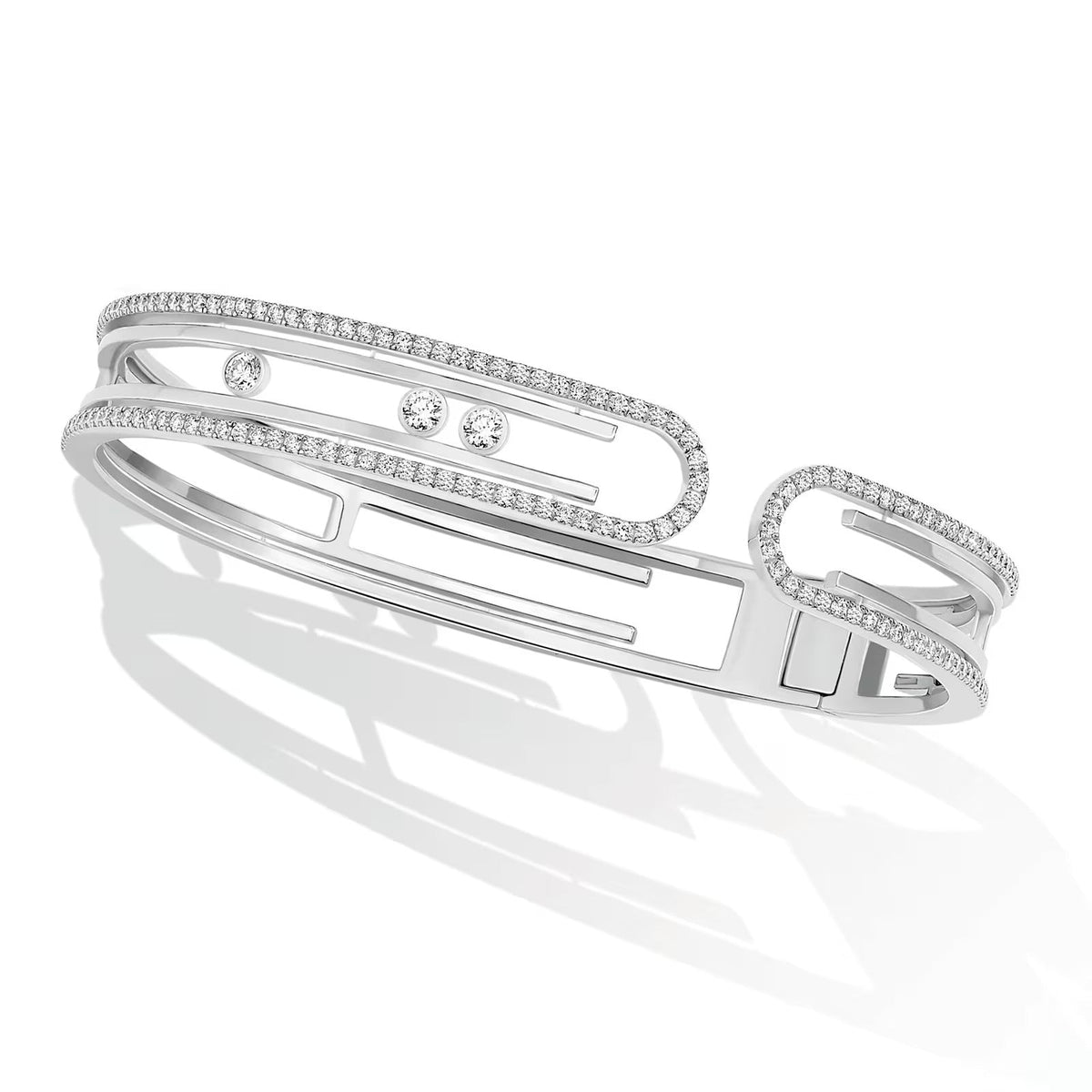 [AuraJewelry]MOVE 10TH PAVED DIAMOND BRACELET