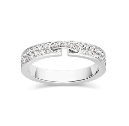 ¡®AuraJewelry¡¯ALLIANCE LIENS VIDENCE PAVED DIAMOND 4MM RING