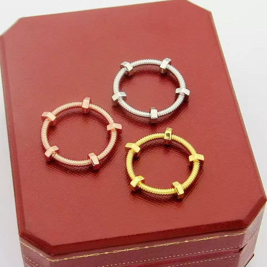 [AuraJewelry] Screw Series Ring