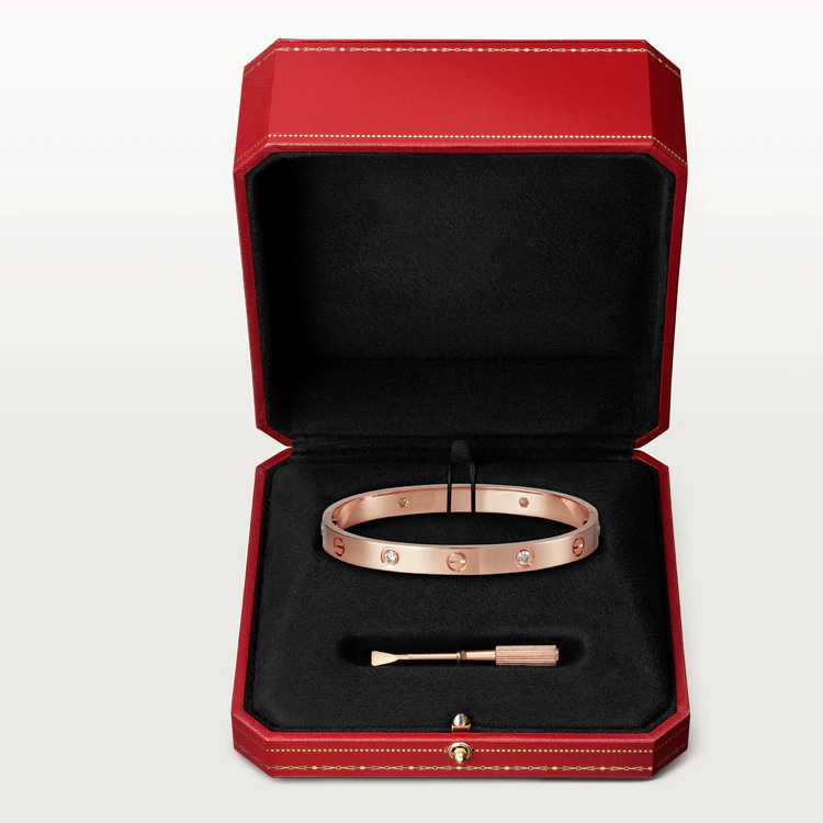 ¡®AuraJewelry¡¯LOVE BRACELET 6.1MM 4 DIAMONDS
