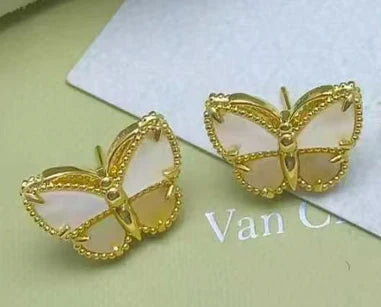 [AuraJewelry] 26 NEW CLOVER LUCKY LIGHT YELLOW AND WHITE SET