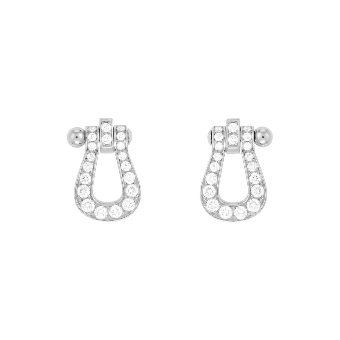 ¡®AuraJewelry¡¯FORCE 10 FULL DIAMOND STUD EARRINGS MINI MODEL