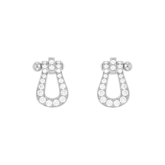 ¡®AuraJewelry¡¯FORCE 10 FULL DIAMOND STUD EARRINGS MINI MODEL