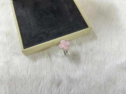 [AuraJewelry]ピンククローバーリング