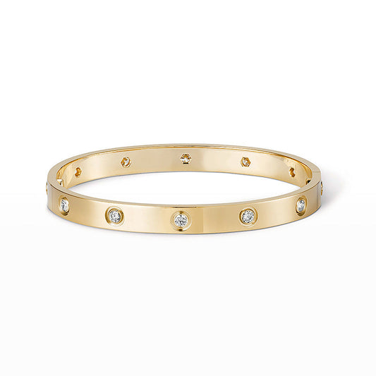 ¡®AuraJewelry¡¯LOVE BRACELET 6.1MM 10 DIAMONDS