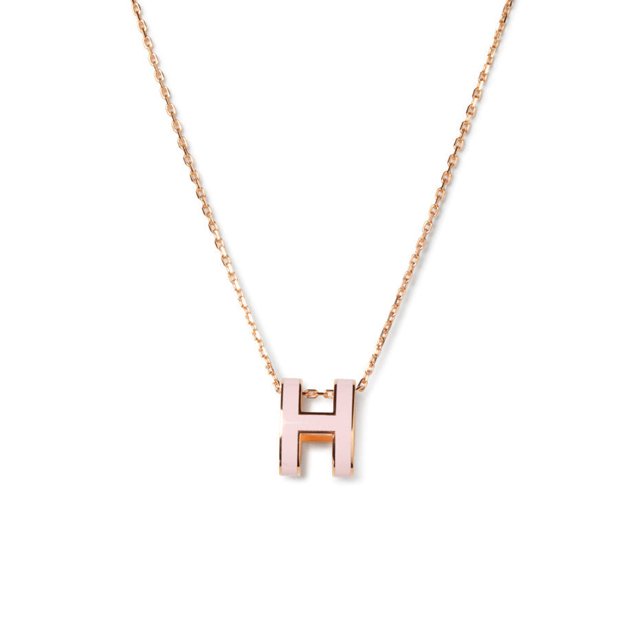 「AuraJewelry」POP Hペンダント ピンクゴールド