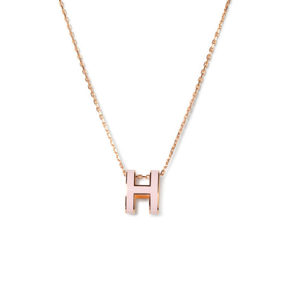 「AuraJewelry」POP Hペンダント ピンクゴールド