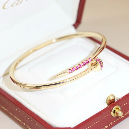 [AuraJewelry]JUSTE BRACELET 2.5MM DIAMONDS NEW