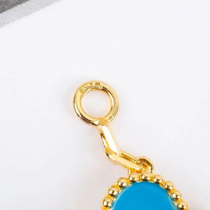 [AuraJewelry]New  CLOVER 5 MOTIF TURQUOISE BRACELET COLLECTION