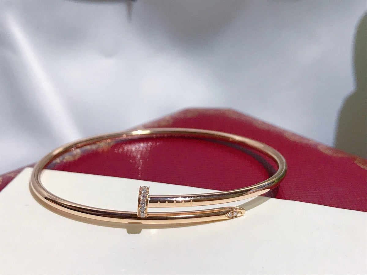 ¡®AuraJewelry¡¯JUSTE BRACELET 2.5MM DIAMONDS