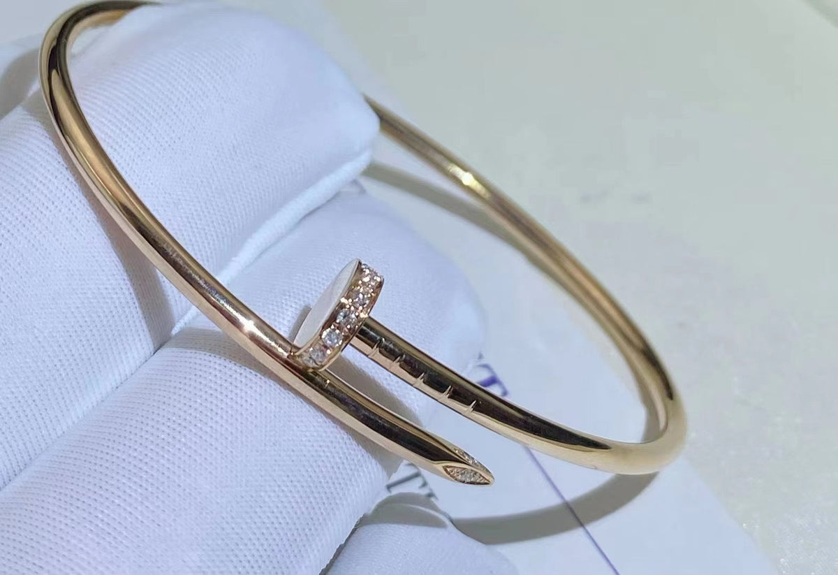 ¡®AuraJewelry¡¯JUSTE BRACELET 2.5MM DIAMONDS