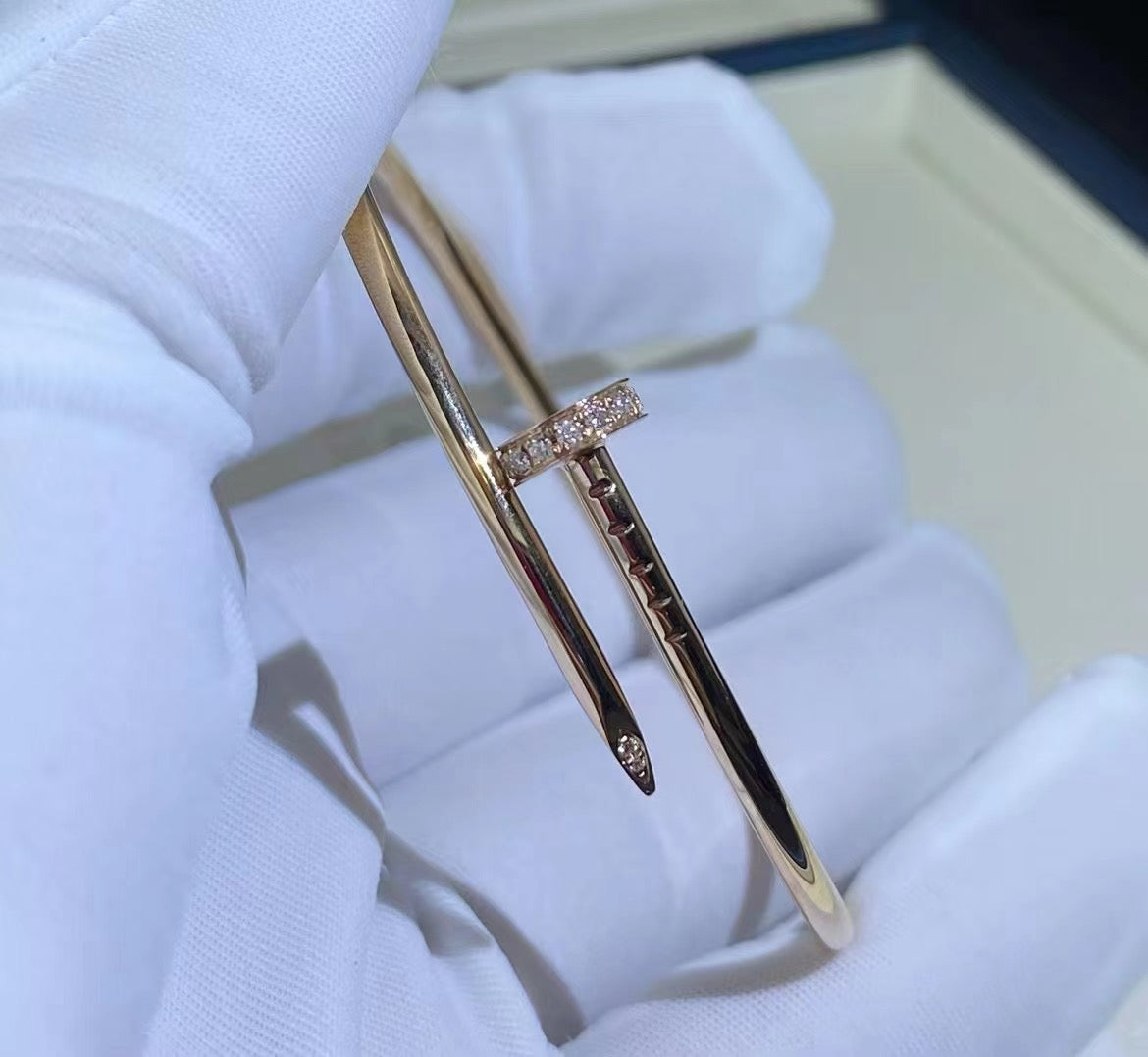 ¡®AuraJewelry¡¯JUSTE BRACELET 2.5MM DIAMONDS