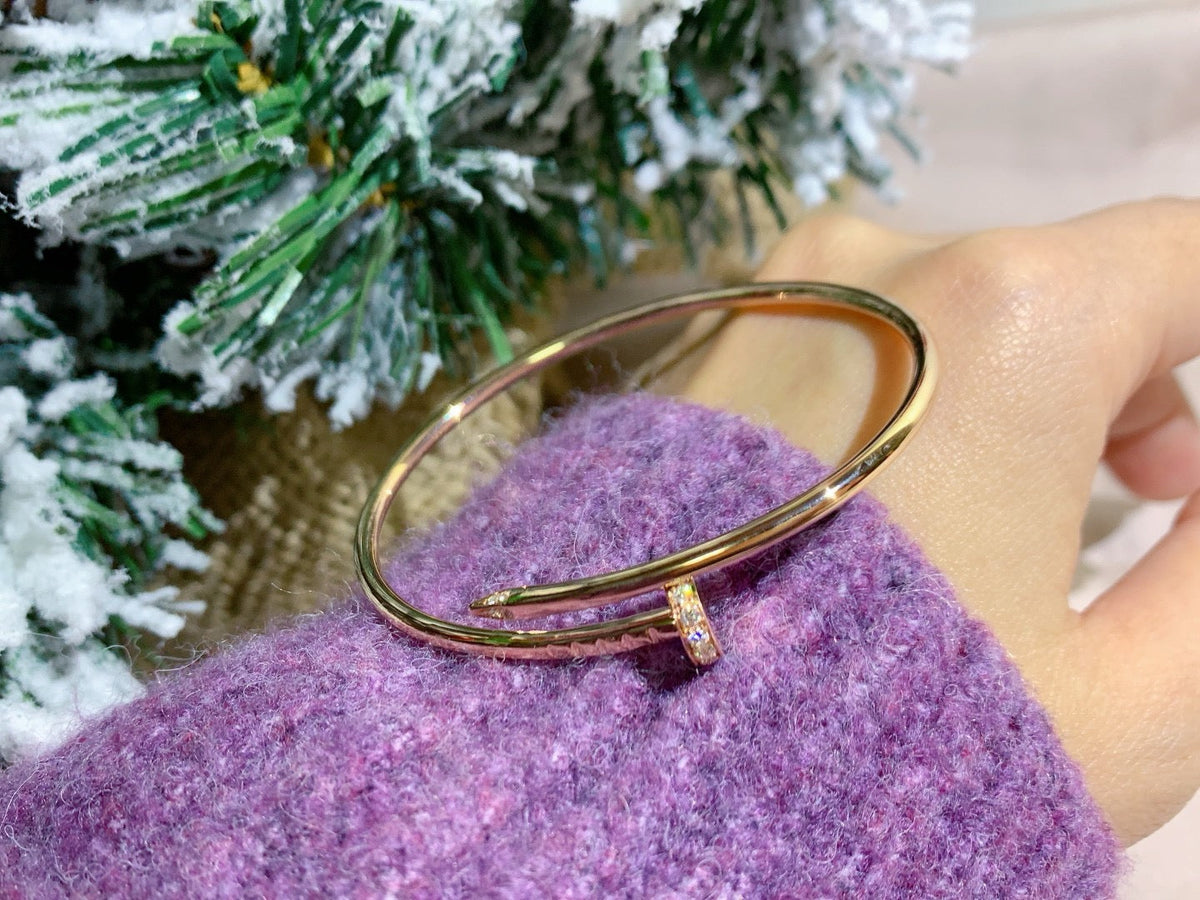 ¡®AuraJewelry¡¯JUSTE BRACELET 2.5MM DIAMONDS