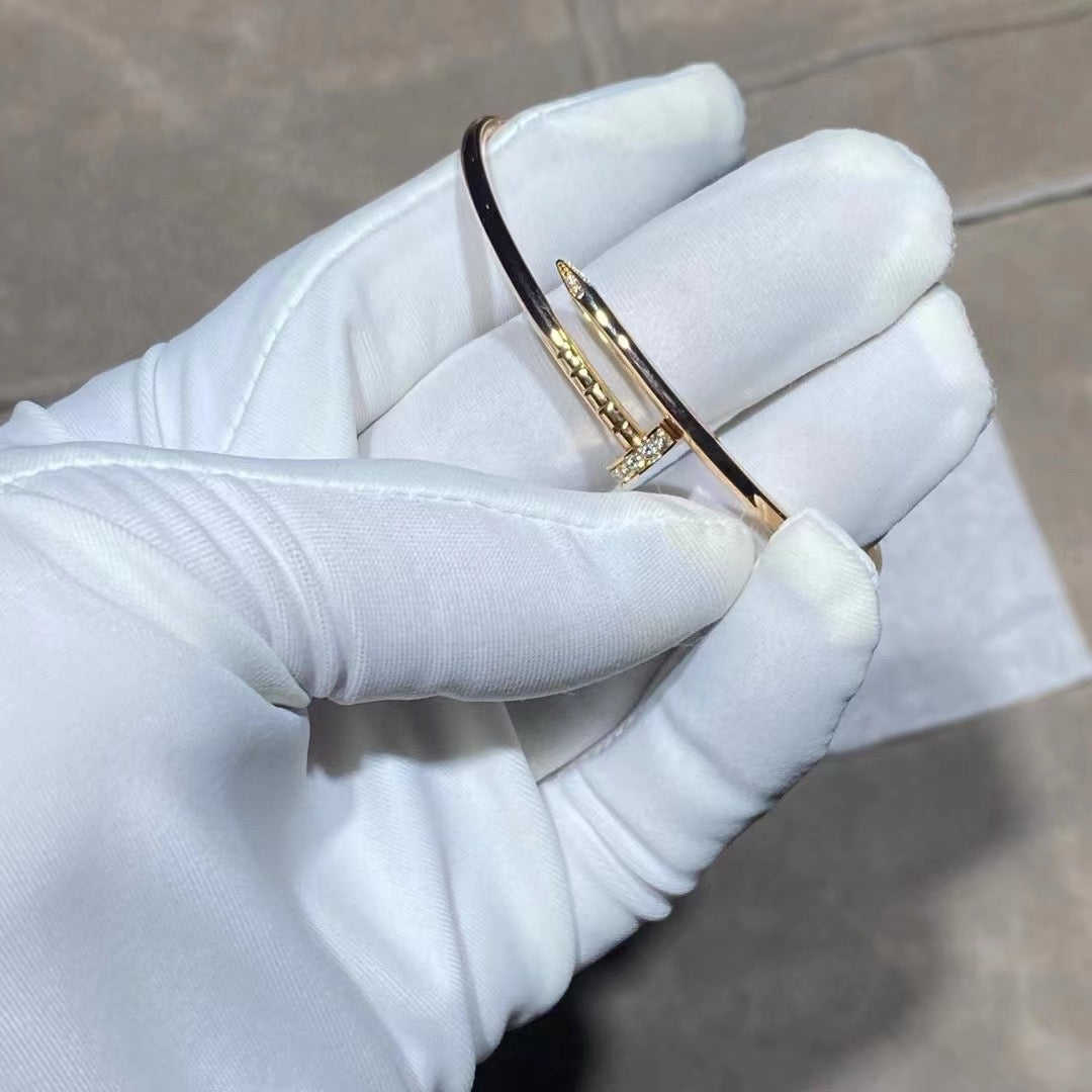 ¡®AuraJewelry¡¯JUSTE BRACELET 2.5MM DIAMONDS