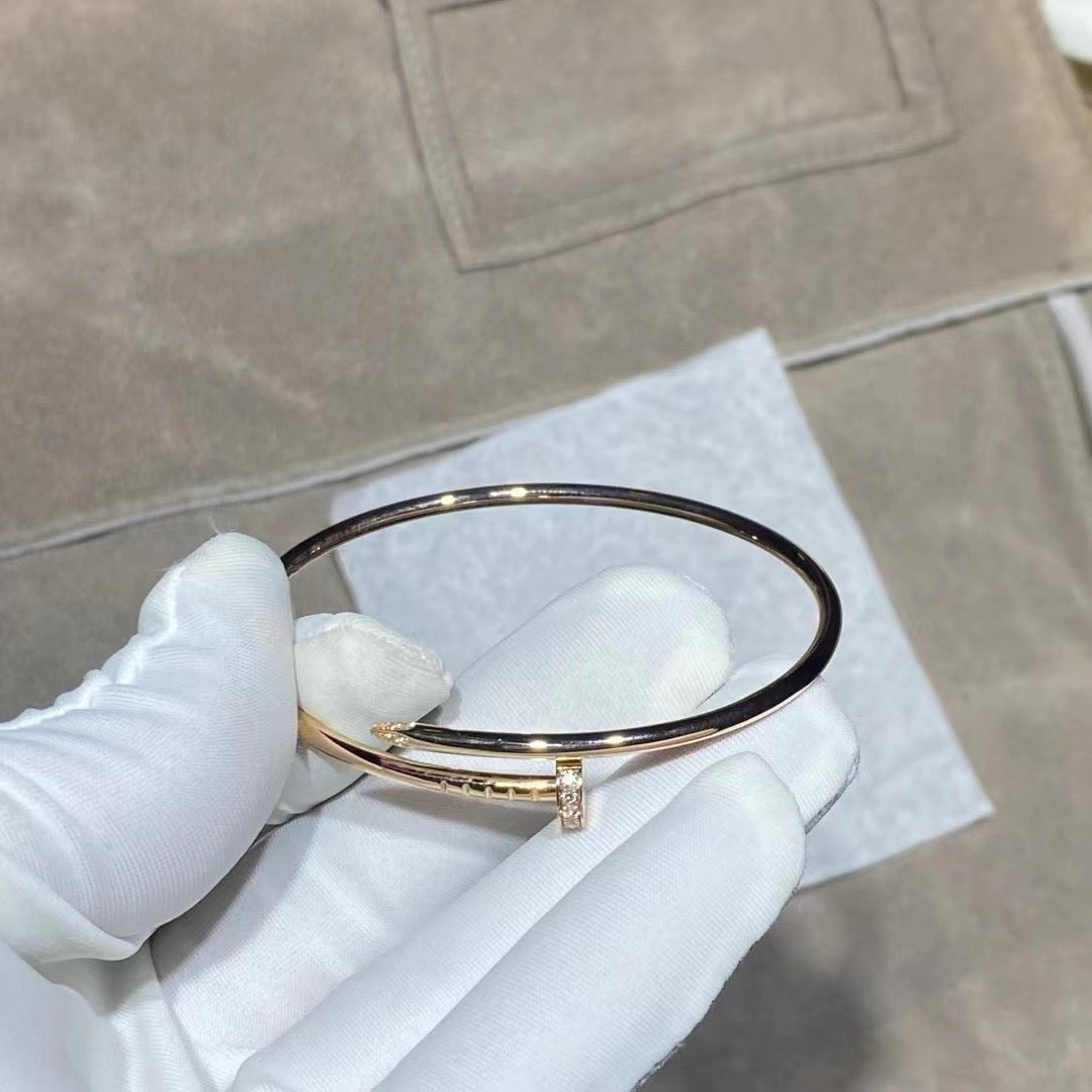 ¡®AuraJewelry¡¯JUSTE BRACELET 2.5MM DIAMONDS