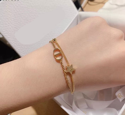 [AuraJewelry]Double-Layer Star Bracelet