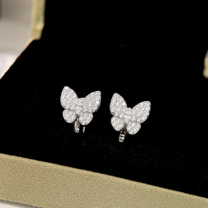 ¡®AuraJewelry¡¯BUTTERFLY ALL DIAMOND EARRINGS