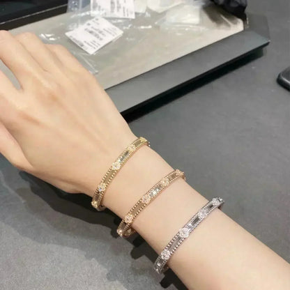 ¡®AuraJewelry¡¯CLOVER BRACELET 4MM DIAMONDS