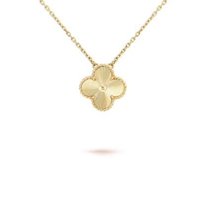 ¡®AuraJewelry¡¯CLOVER 15MM LASER NECKLACE