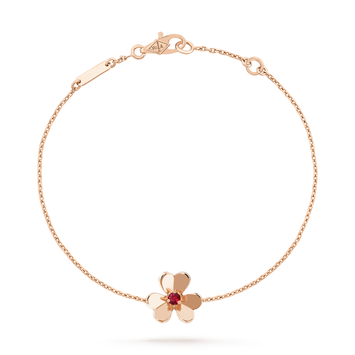 ¡®AuraJewelry¡¯FRIVOLE GOLD FLOWER PINK MALACHITE BRACELET