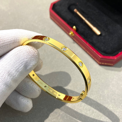 ¡®AuraJewelry¡¯LOVE BRACELET 6.1MM 10 DIAMONDS