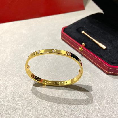 ¡®AuraJewelry¡¯LOVE BRACELET 6.1MM 10 DIAMONDS