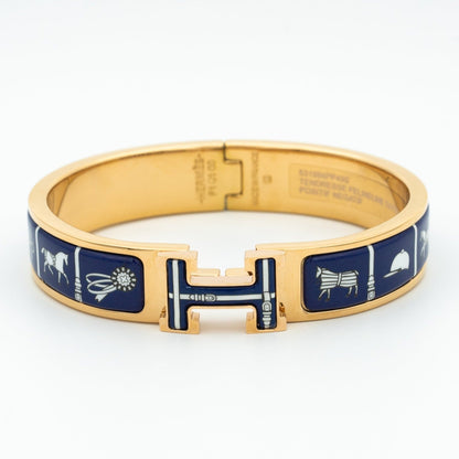 AuraJewelry®H BRACELET BLUE CERAMIC