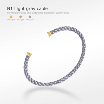 ¡®AuraJewelry¡¯FORCE SERIES BRACELET CABLES 50 CHOICES (DIY SELECTION)