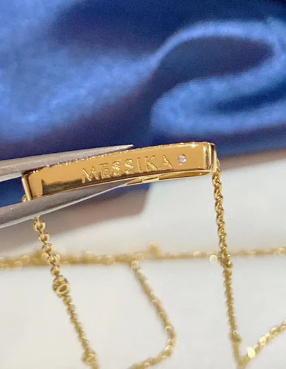 [AuraJewelry] MK MOVE FULL DIAMOND NECKLACE