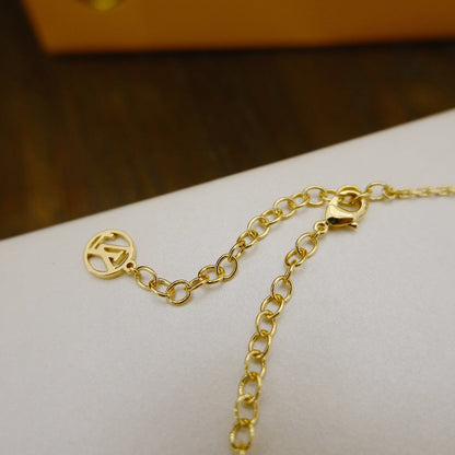 ¡®AuraJewelry¡¯BLOOMING SUPPLE NECKLACE BRASS