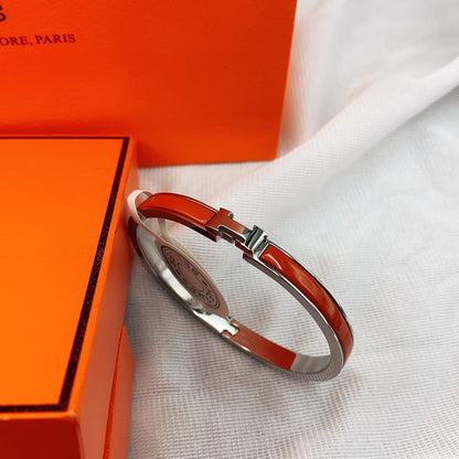 ¡®AuraJewelry¡¯CLASSIC HM CLIC RED 8MM ENAMEL BRACELET