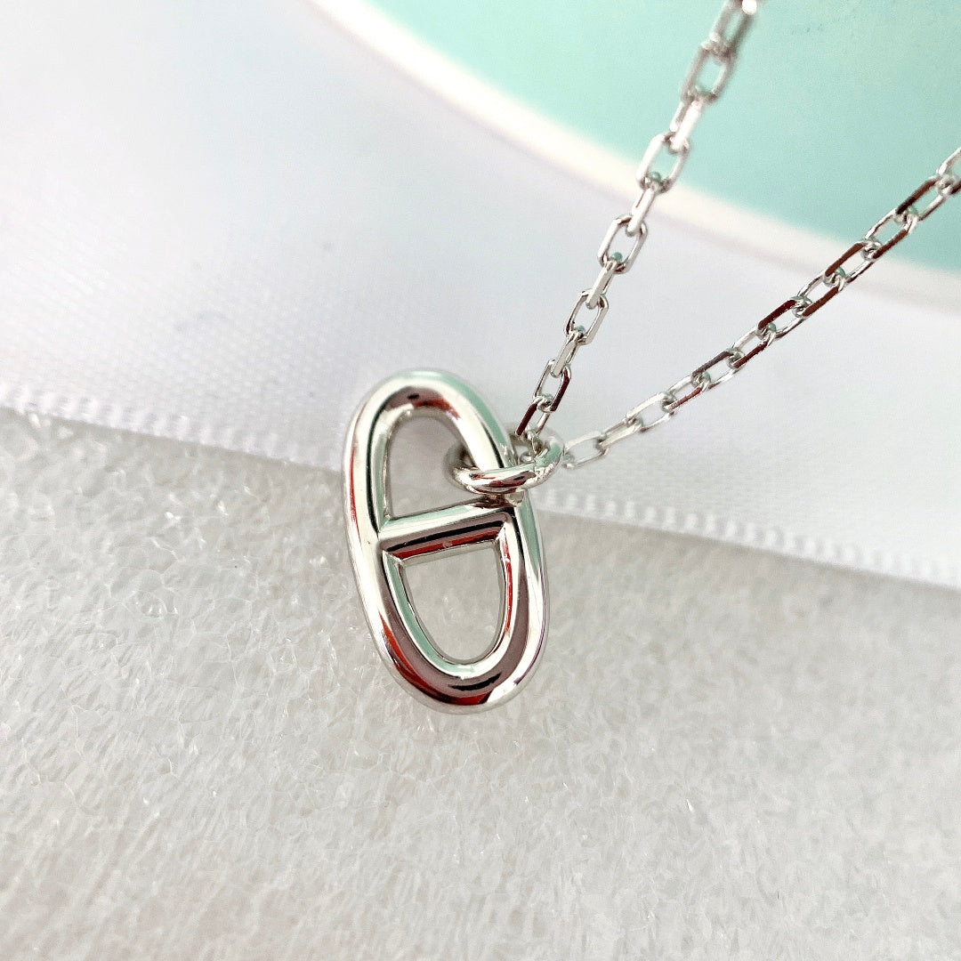 ¡®AuraJewelry¡¯HM PIG NOSE NECKLACE
